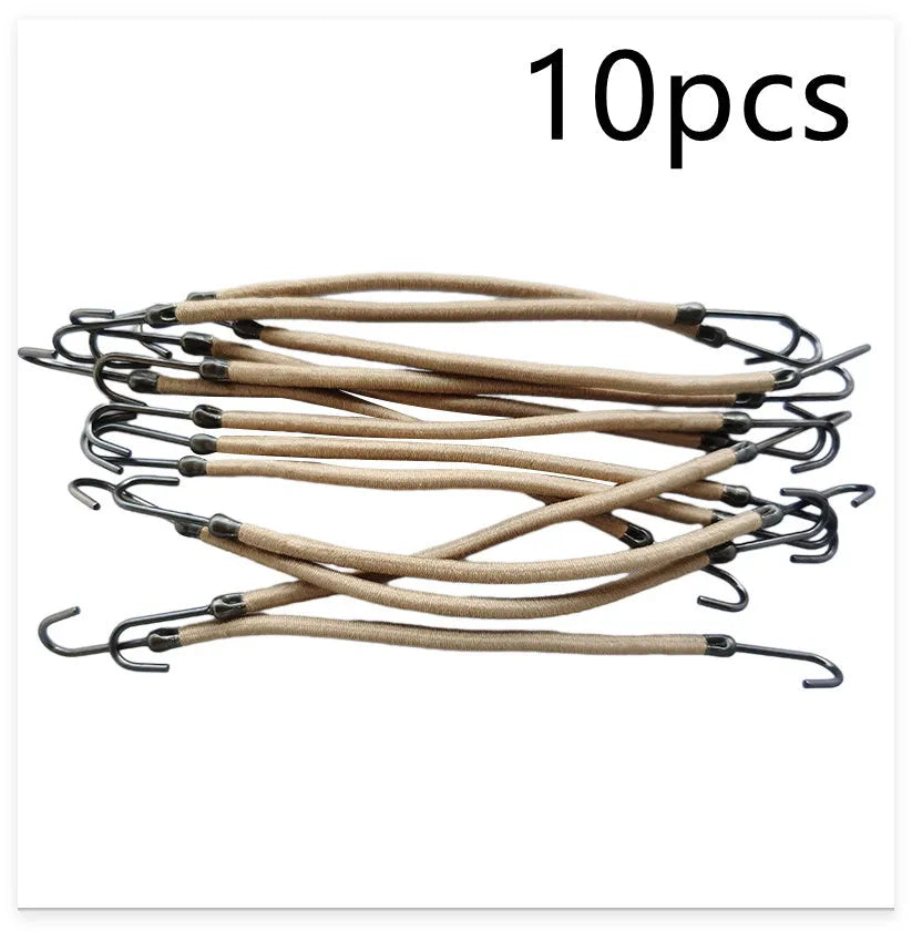 Wig double hook hair tool in solid colour with weaving construction and double hook design