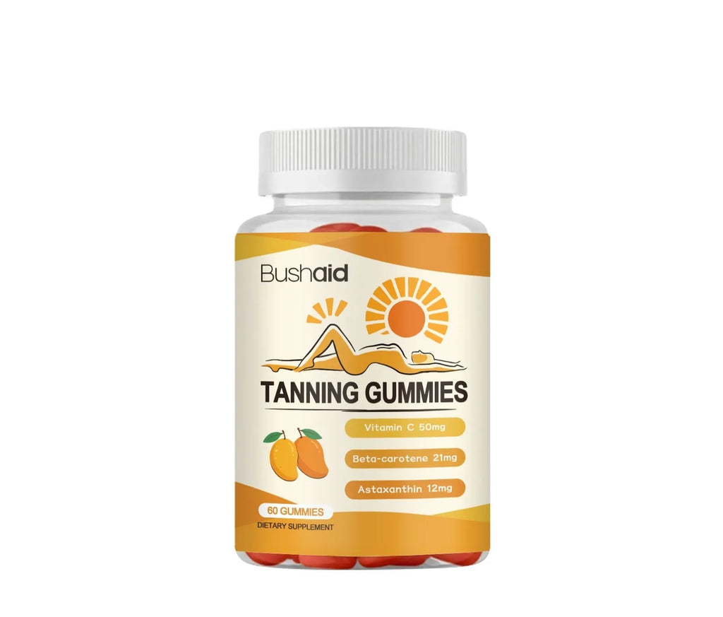 Pack of 60 Meihei white-capped fruit gummies, a dietary supplement with astaxanthin and lycopene.
