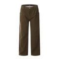 Men's cotton denim trousers mid waist black brown coffee sizes XS to XXL