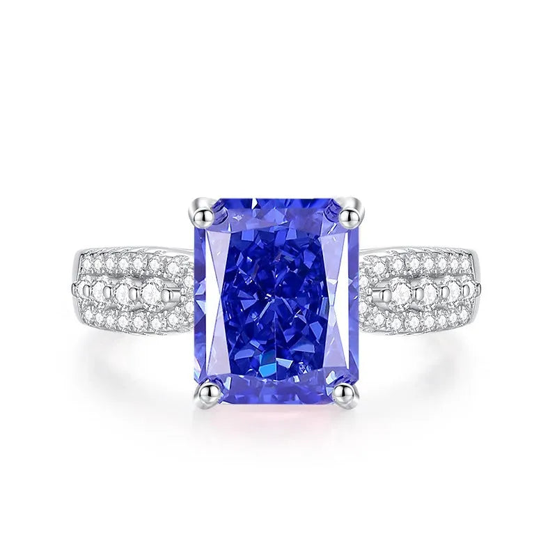 Women's sterling silver ring with heart-shaped tan sang colour zircon stone.