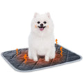 Grey super soft cloth personalised pet warming cushion with multi-layer design