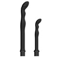 Black silicone hosepipe flusher enema tube for court cleaning in large and small size options