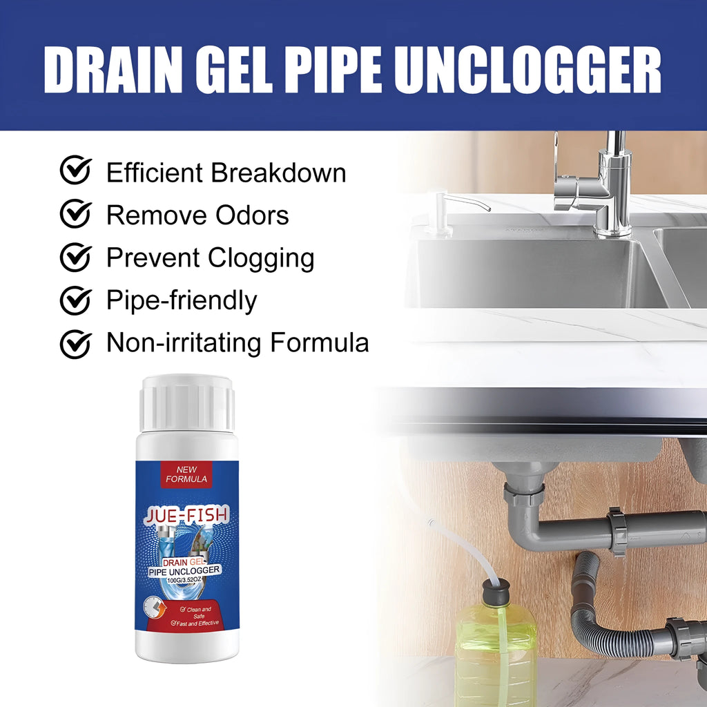 100g pipe dredge agent bottle for kitchen and bathroom sewer drain cleaning and odour removal