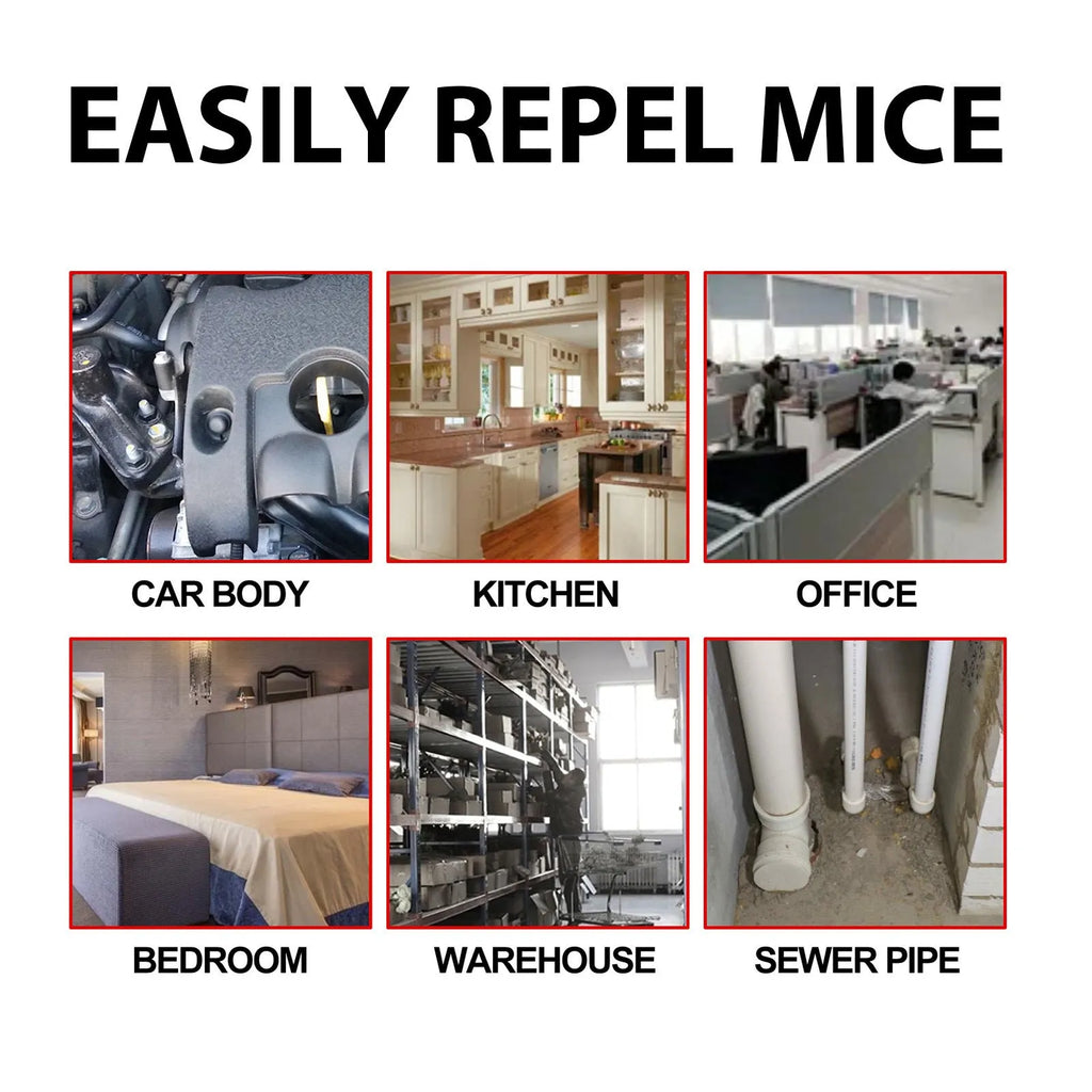 60ml natural rat repellent spray bottle with clove peppermint oil formula for mouse control