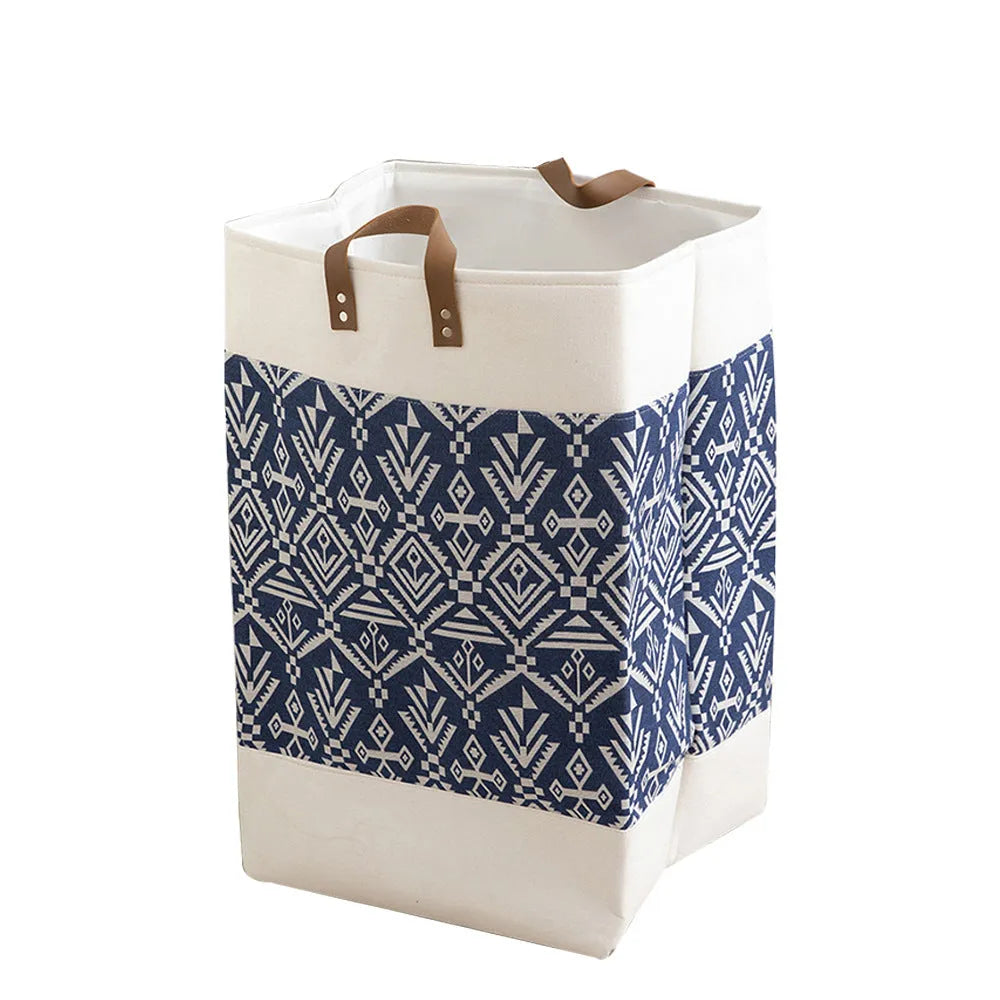 35x35x55cm fabric storage bag in colourful bear design for clothes and quilt organisation