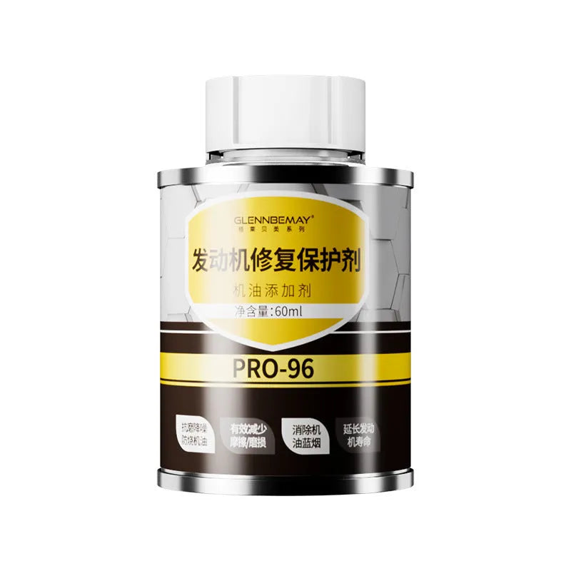 60ml engine anti-wear oil additive in white packaging for petrol and diesel engines