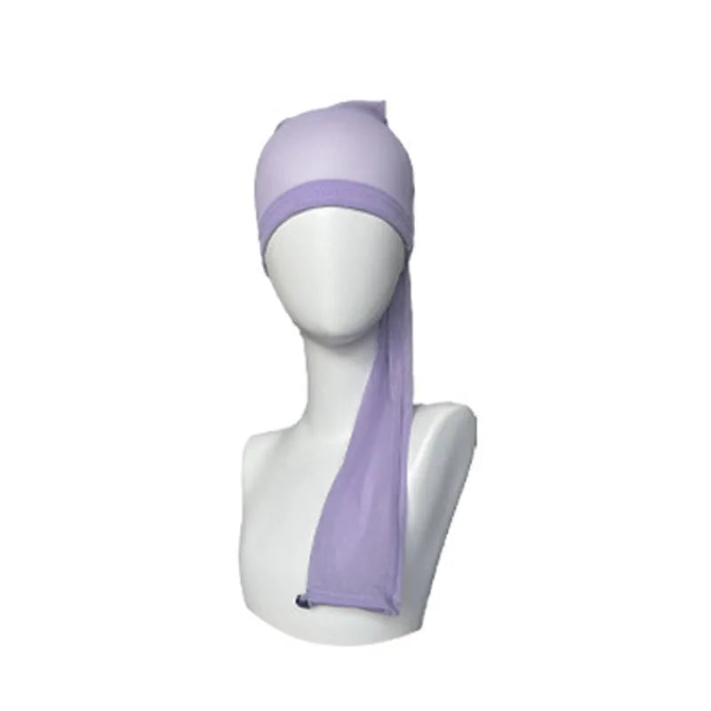 Mesh wig cap with elastic spandex construction in multiple colour options