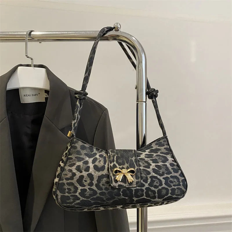 Women's casual PU shoulder bag with sandwich pocket in black, brown, coffee, or khaki.
