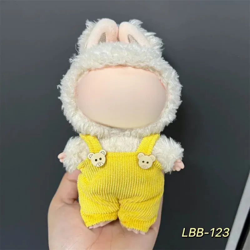 Plastic doll costume for 17cm vinyl figurine from LBB series