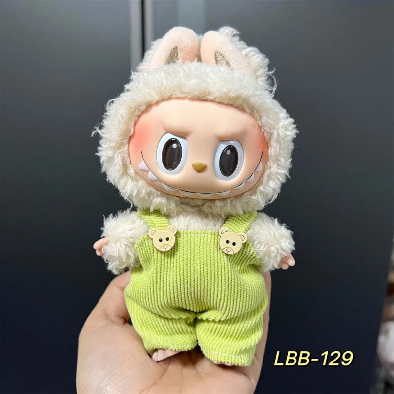 Plastic doll costume for 17cm vinyl figurine from LBB series