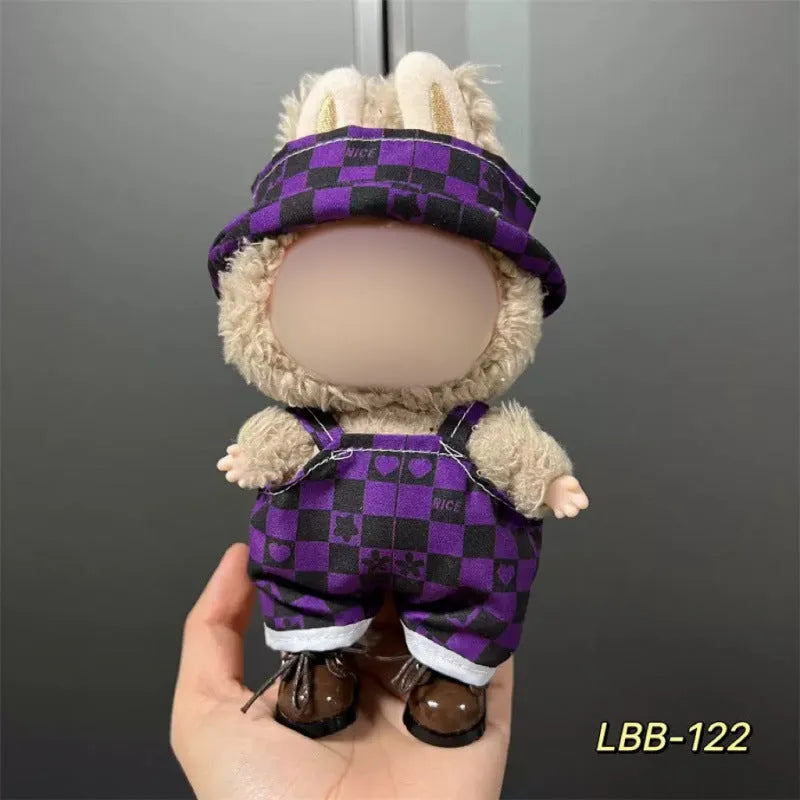 Plastic doll costume for 17cm vinyl figurine from LBB series