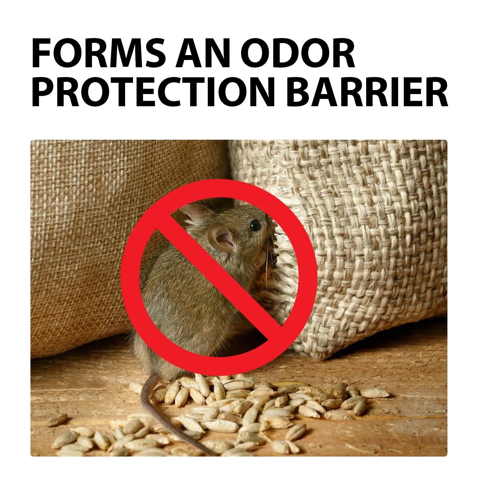 60ml natural rat repellent spray bottle with clove peppermint oil formula for mouse control