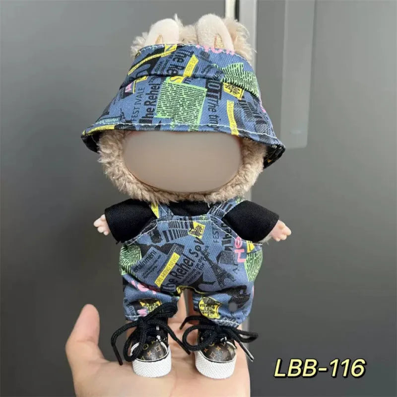 Plastic doll costume for 17cm vinyl figurine from LBB series
