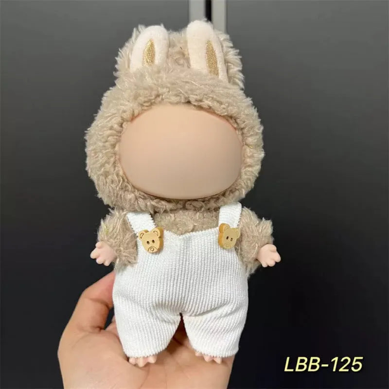 Plastic doll costume for 17cm vinyl figurine from LBB series