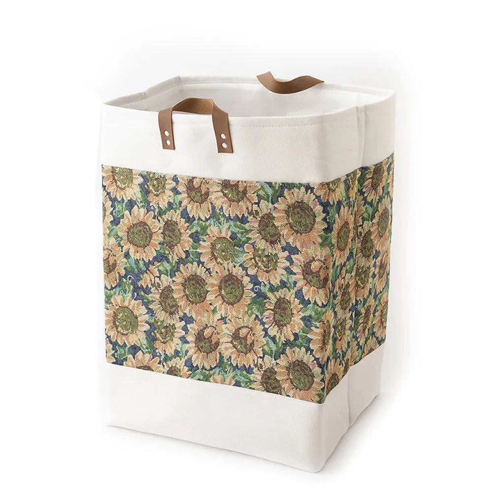 35x35x55cm fabric storage bag in colourful bear design for clothes and quilt organisation