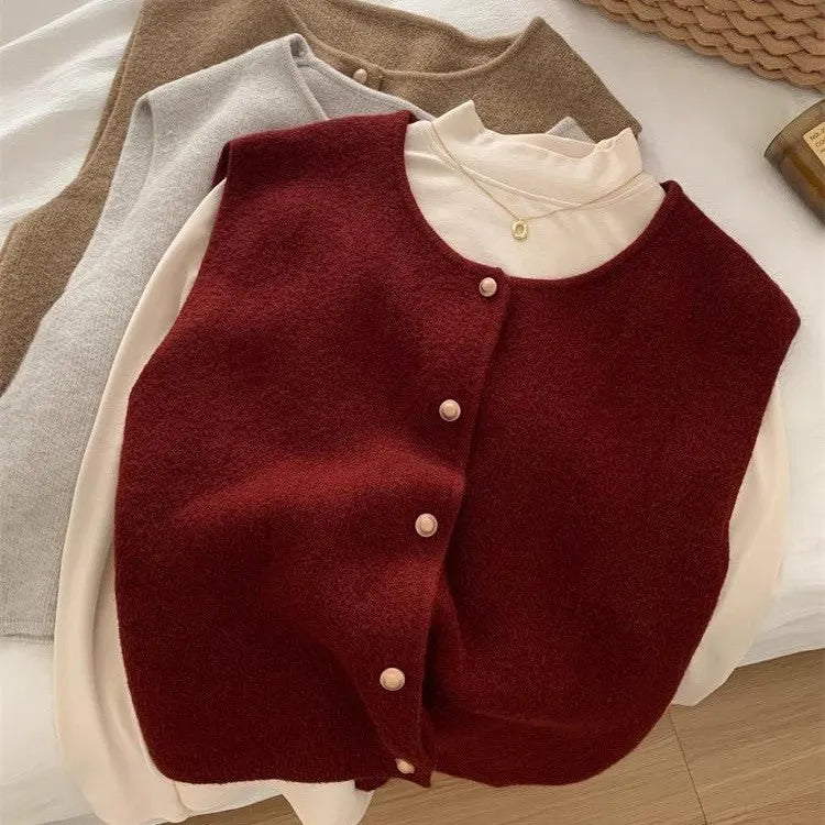 Women's polyester pullover jumper with half sleeves in six colour options