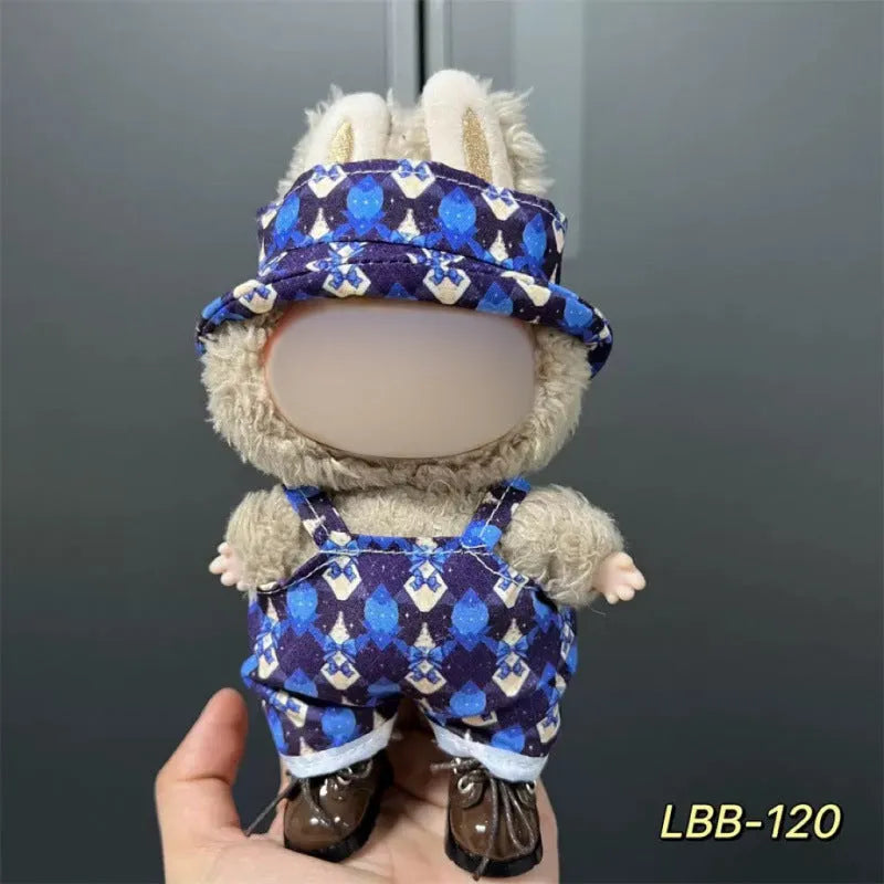Plastic doll costume for 17cm vinyl figurine from LBB series