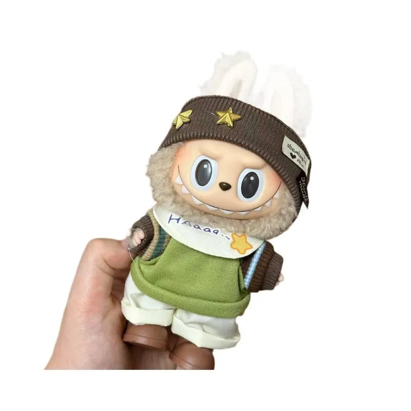 Plastic doll costume for 17cm vinyl figurine from LBB series