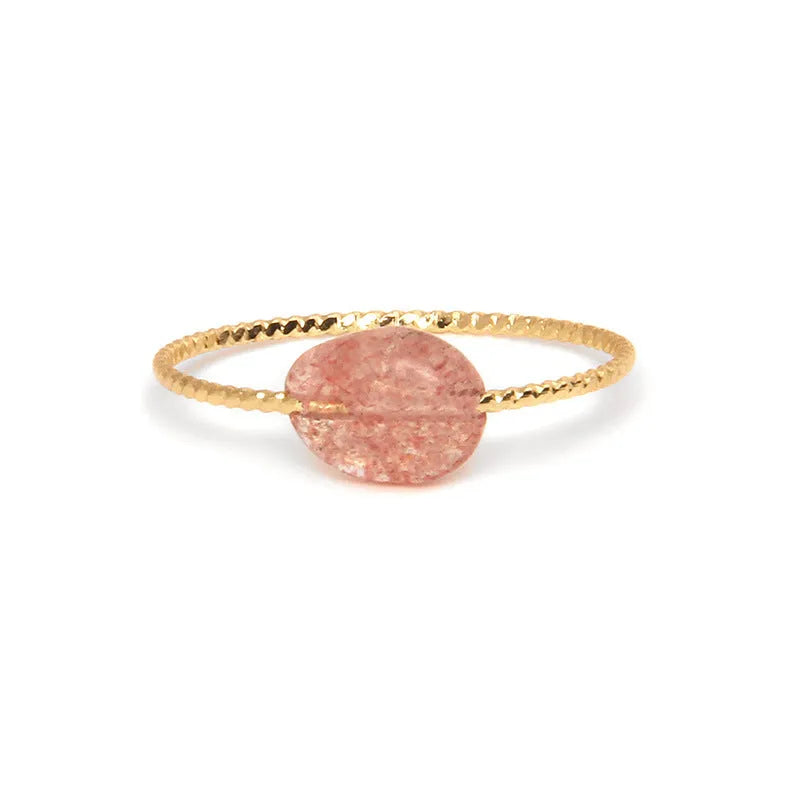 Original geometric agate women's ring in a selection of colours from BZ0072 to BZ0079.