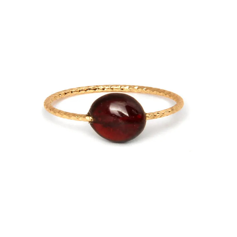 Original geometric agate women's ring in a selection of colours from BZ0072 to BZ0079.