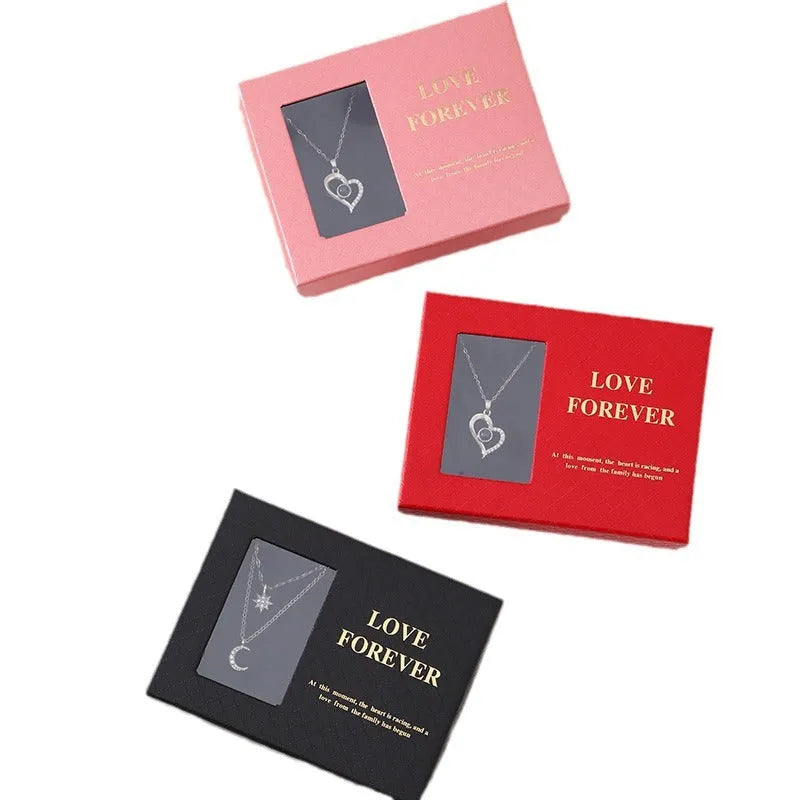 Red soap flower rose gift box set with decorative handbag for Valentine's Day.