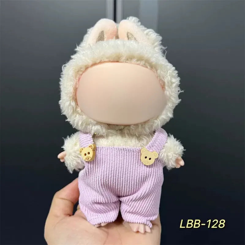 Plastic doll costume for 17cm vinyl figurine from LBB series