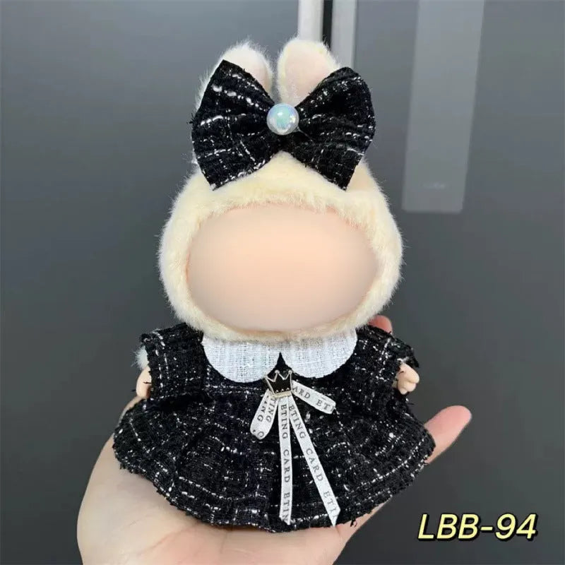 Plastic doll costume for 17cm vinyl figurine from LBB series