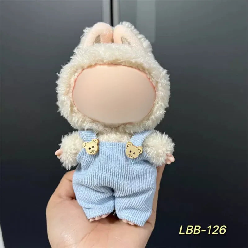 Plastic doll costume for 17cm vinyl figurine from LBB series