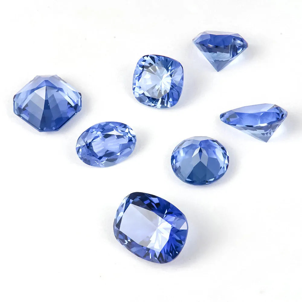 Cultivate Royal Blue love-shaped tiara gemstone setting for sapphire mounting