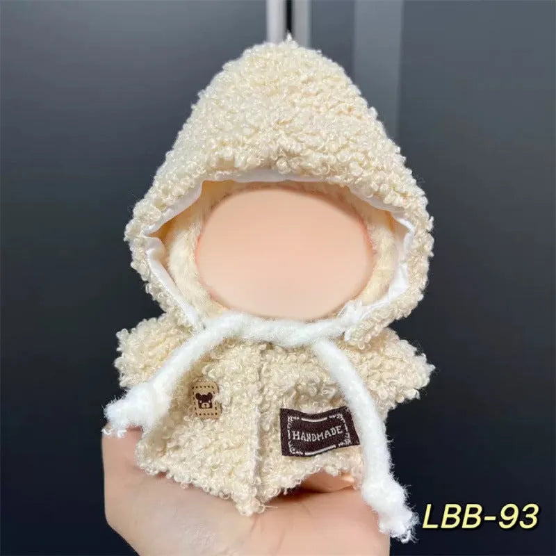Plastic doll costume for 17cm vinyl figurine from LBB series
