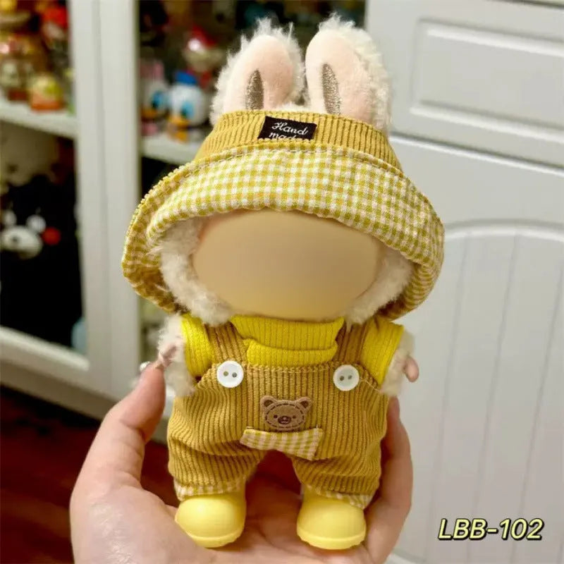 Plastic doll costume for 17cm vinyl figurine from LBB series