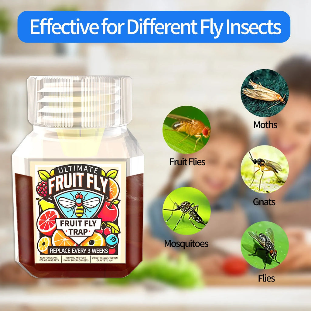 SK003 fruit fly bait liquid bottle with funnel and without funnel specification options