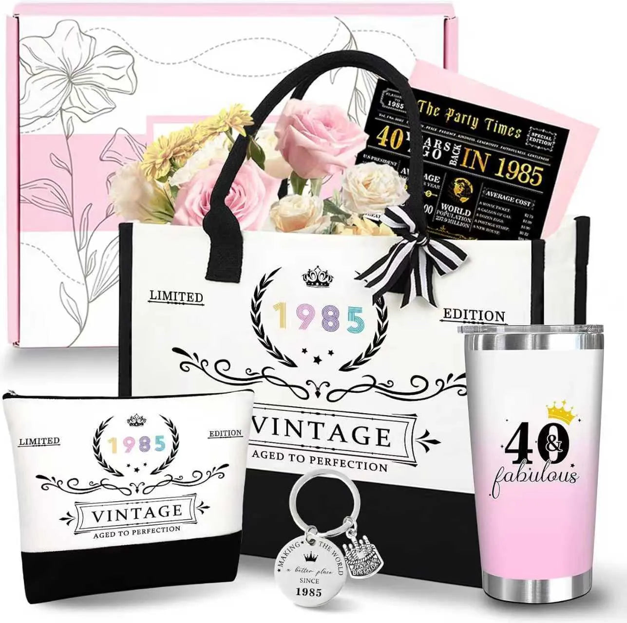 Soy wax aromatherapy candle gift box in modern style with multiple colour options including pink, sunflower, and black.
