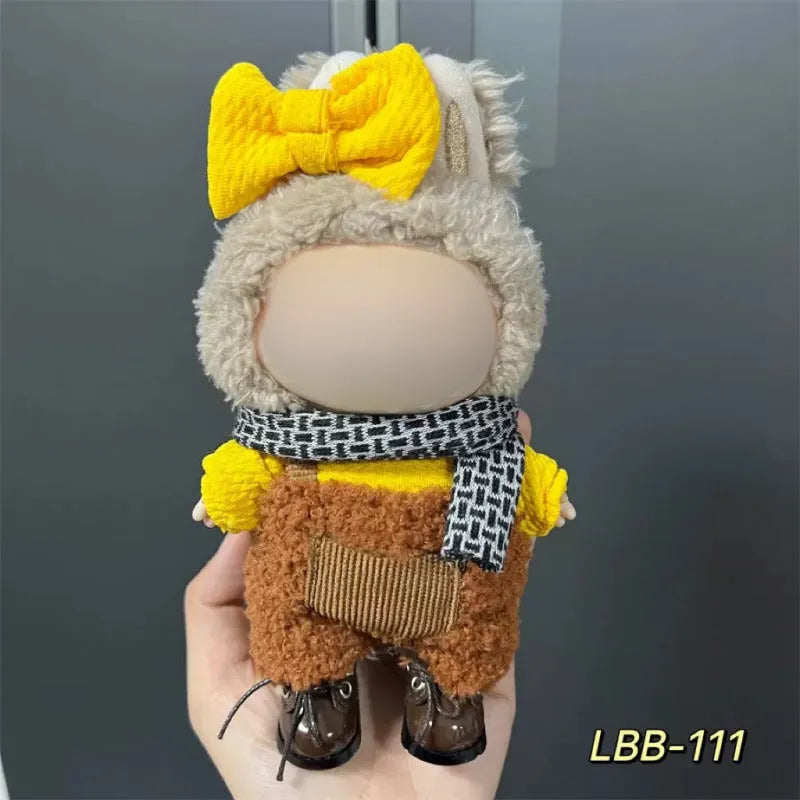 Plastic doll costume for 17cm vinyl figurine from LBB series