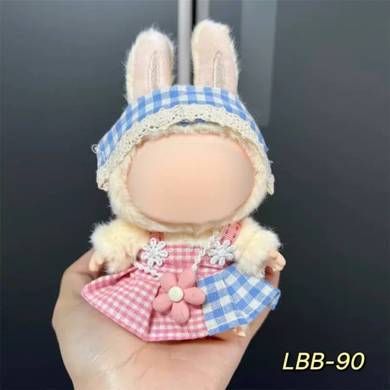 Plastic doll costume for 17cm vinyl figurine from LBB series