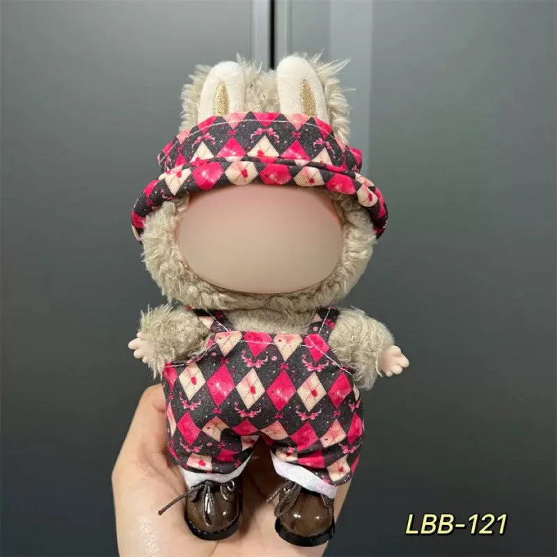Plastic doll costume for 17cm vinyl figurine from LBB series