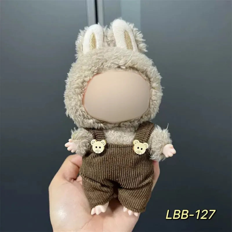 Plastic doll costume for 17cm vinyl figurine from LBB series