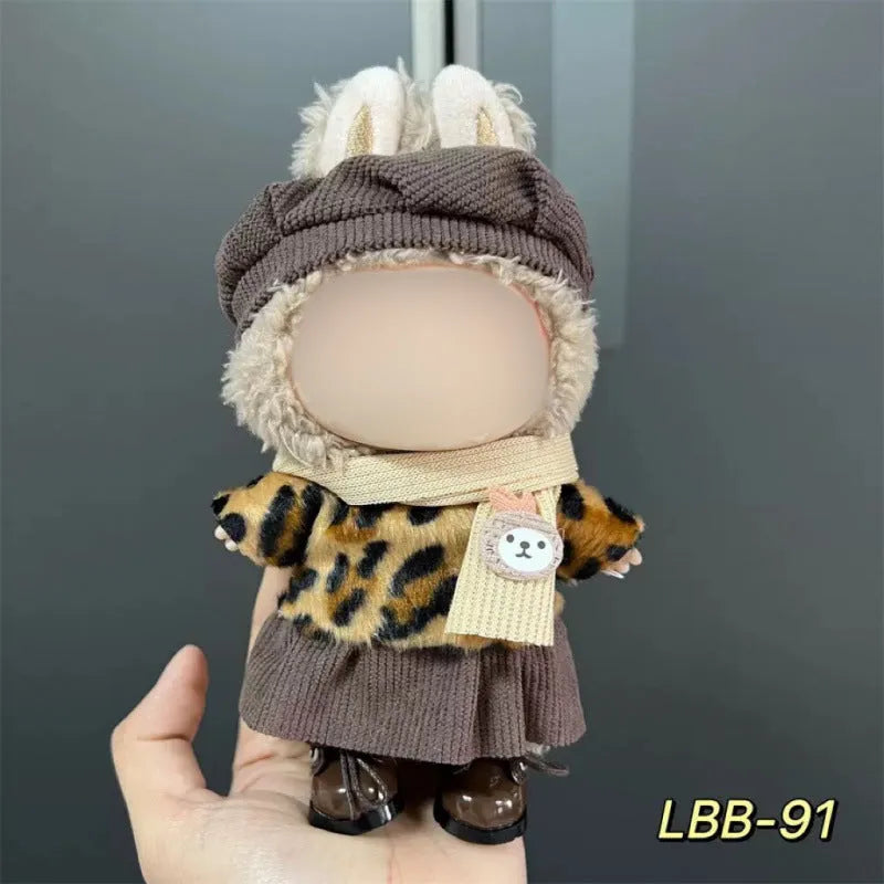 Plastic doll costume for 17cm vinyl figurine from LBB series
