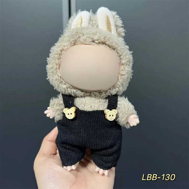 Plastic doll costume for 17cm vinyl figurine from LBB series