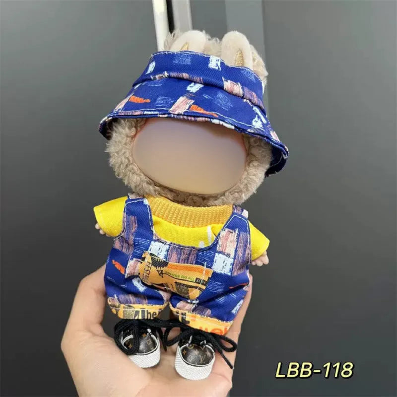 Plastic doll costume for 17cm vinyl figurine from LBB series