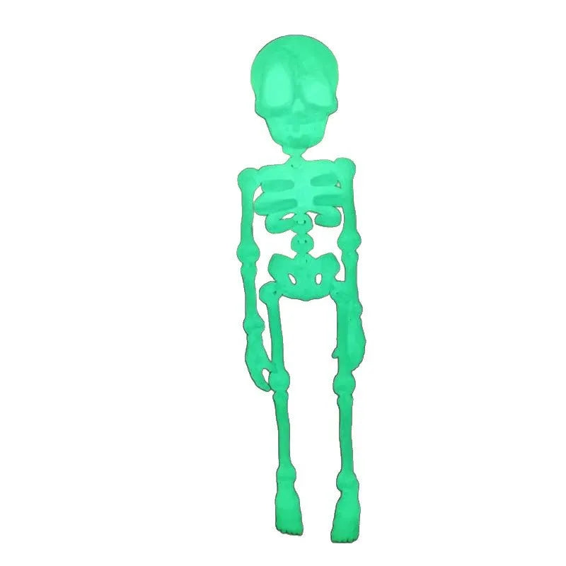 3D printed skull refrigerator magnet in various colours measuring 18cm tall