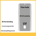 HD tempered glass screen film for VIVO V40 with full glue hot bending and electroplating