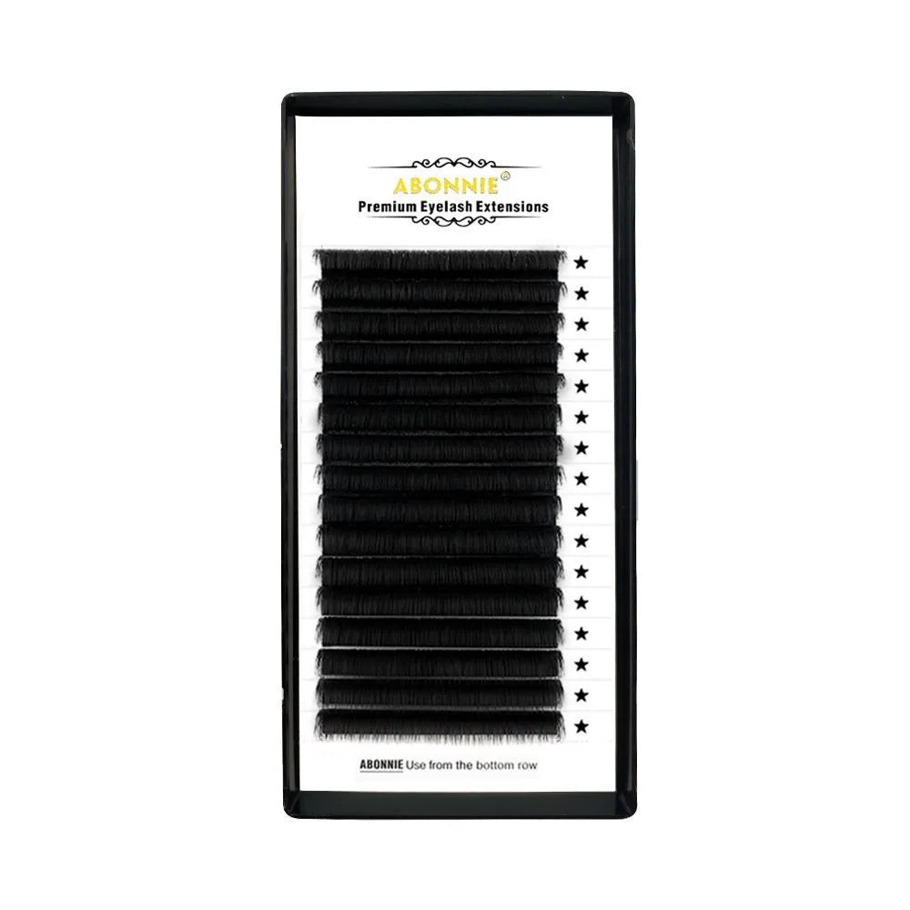 16-row dense false eyelashes made from mink hair available in multiple specifications and lengths