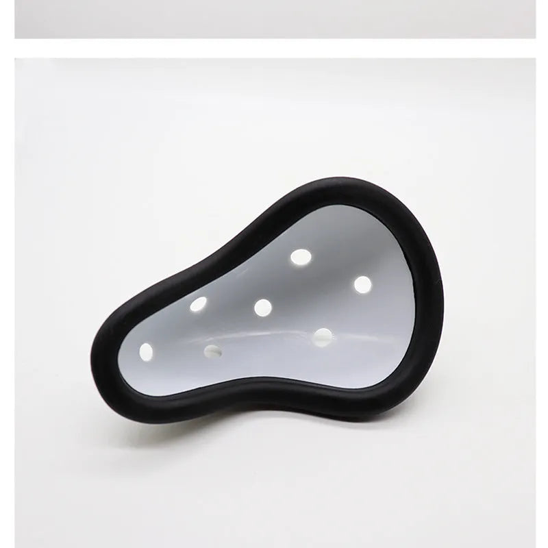 Rubber genital protector sports safety gear for adult and children in contact sports.