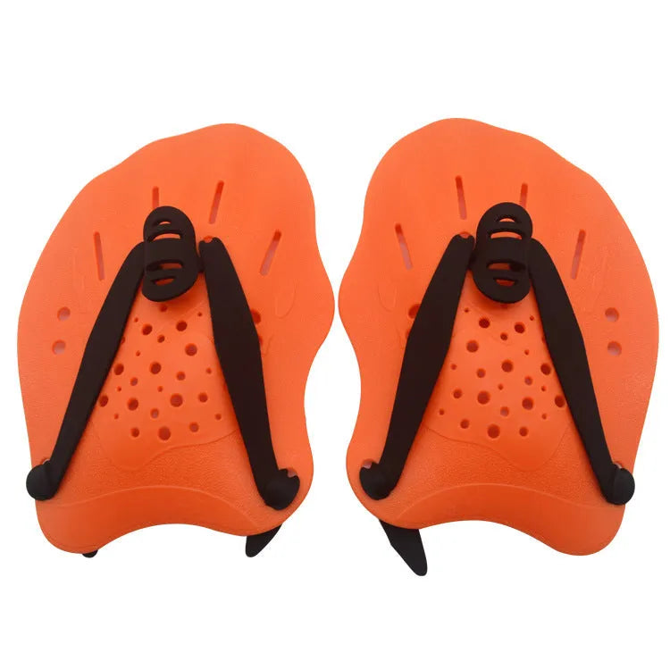 Swimming training paddles for freestyle stroke resistance in various colours and sizes S M L