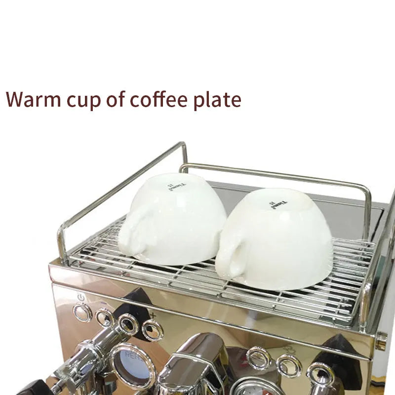 Full semi-automatic espresso machine in 310Single Coffee Maker colour with 2600W power and compact 280x430x480mm dimensions
