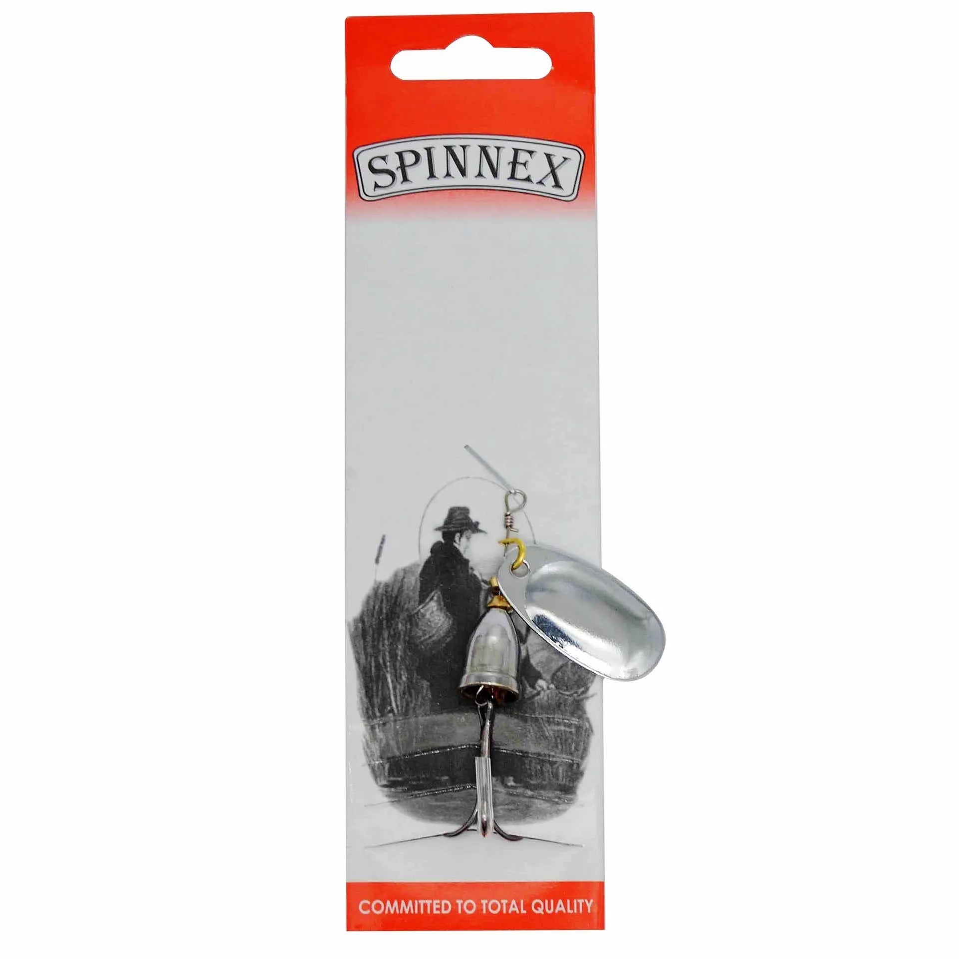 R composite rotating sequins copper bell fishing lure in 3# size showing seven colour options
