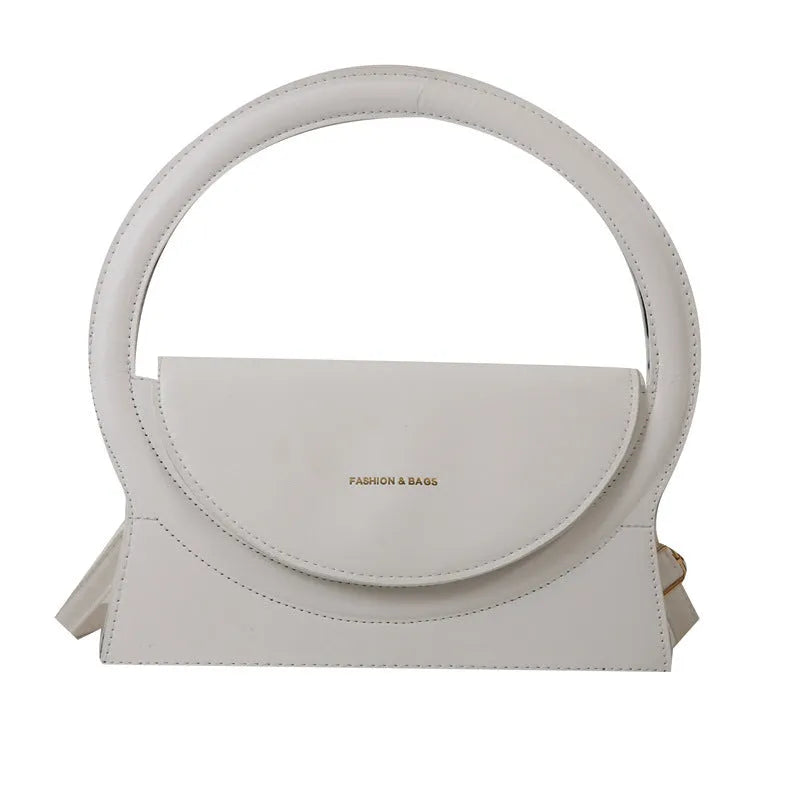 PU square messenger shoulder bag with mobile phone pocket in multiple colour options