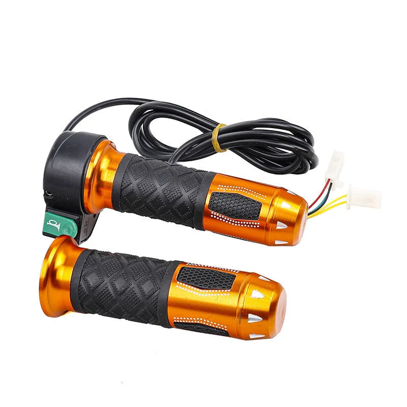 Three-wheel electric vehicle accelerator conversion kit with plastic rotating handle and fuel switch