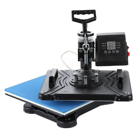 Black heat transfer machine for clothing thermal printing with 1250W power